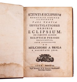 [Astronomie] Scientia eclipsium ex imperio, et commercio sinarum illustrata...