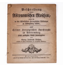 [Astronomie] Beschreibung einer Astronomischen Maschine...