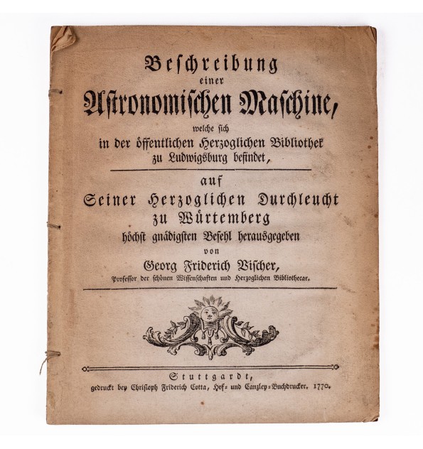 [Astronomie] Beschreibung einer Astronomischen Maschine...