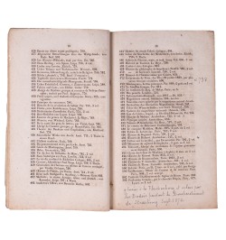 Catalogue de livres provenant de la bibliothèque de M. Flach,