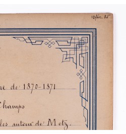 [Manuscrit] Guerre de 1870-1871