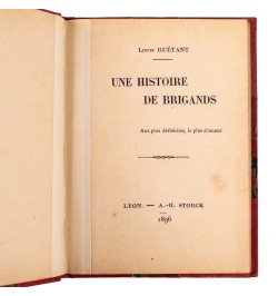 Une histoire de brigands.