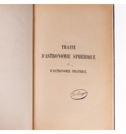 Traité d'astronomie sphérique et d'astronomie pratique.