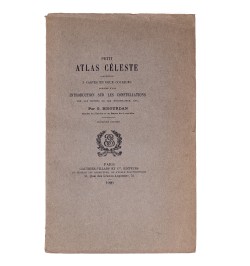 Petit atlas céleste comprenant 5 cartes en deux couleurs...