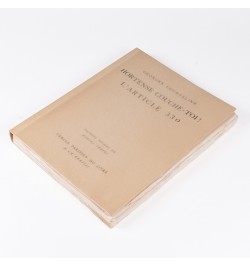 Hortense couche-toi ! L'Article 330.