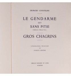Le Gendarme est sans pitié. Gros Chagrins.