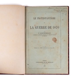 Le protestantisme et la guerre de 1870.