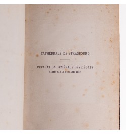 [Recueil] Cathédrale de Strasbourg en 1870.