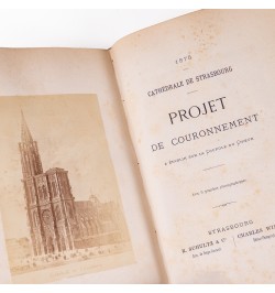 [Recueil] Cathédrale de Strasbourg en 1870.