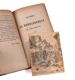 Le siège et le bombardement de Strasbourg.