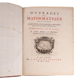 Ouvrages de mathématique de M. Picard...