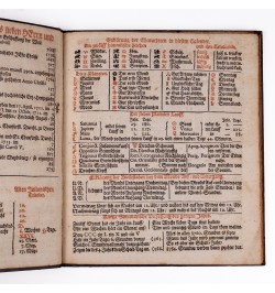 Verbesserter Schreib-Kalender aufs Jahr nach unsers Herrn und Seeligmachers Jesu Christi Gebuhrt M DCC XIX...