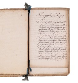 Manuscrits sur les conflits entre protestants et catholiques à Strasbourg au XVIIIe siècle.