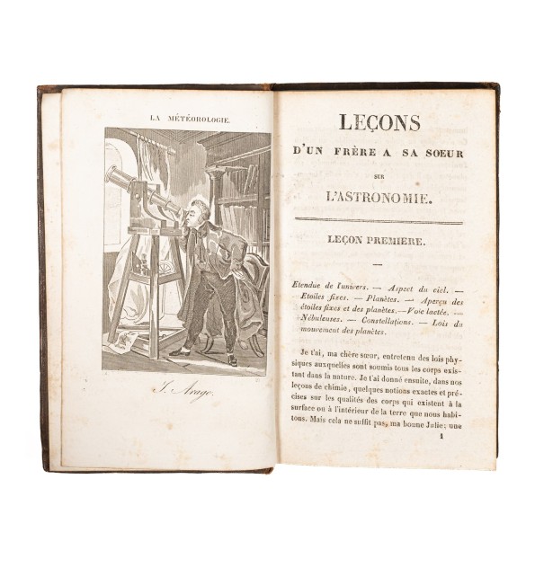 Leçons d'un frère à sa sœur sur l'astronomie.