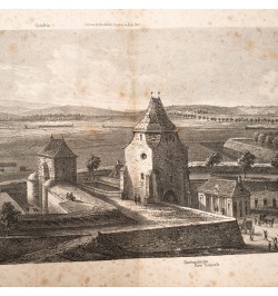 Panorama des Vosges & du chemin de fer de Strasbourg à Bâle.