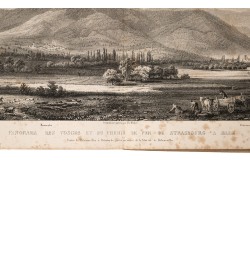 Panorama des Vosges & du chemin de fer de Strasbourg à Bâle.