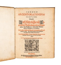 Summum Argentoratensium templum.