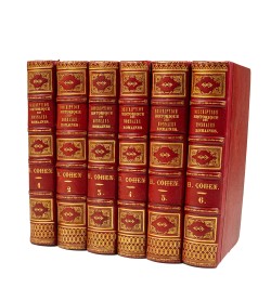 Description historique des monnaies frappées sous l'Empire romain communément appelées médailles impériales.