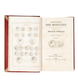 Description historique des monnaies frappées sous l'Empire romain communément appelées médailles impériales.