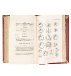 Description historique des monnaies frappées sous l'Empire romain communément appelées médailles impériales.