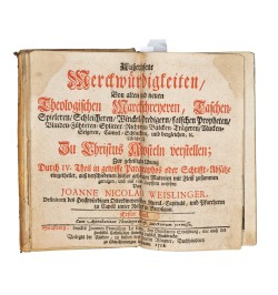 Auserlesene Merckwürdigkeiten, von Alten und neuen theologischen marckschreyen,
