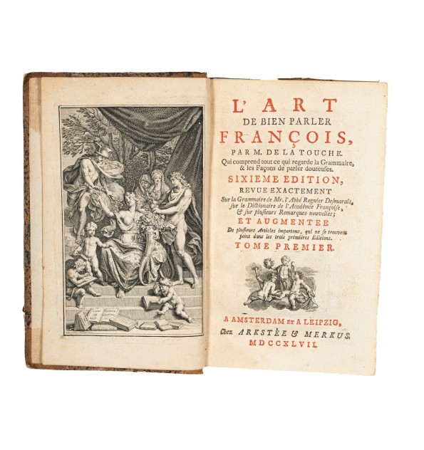 L'Art de bien parler françois par M. de la Touche.