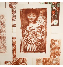 Les procédés originaux d'illustration : La gravure sur cuivre, La gravure sur bois et la lithographie.