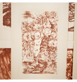 Les procédés originaux d'illustration : La gravure sur cuivre, La gravure sur bois et la lithographie.