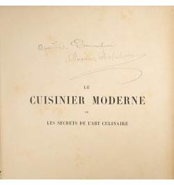 [Gastronomie/Hôtel bristol Berlin/Maxime Michelescou] Manuscrits et documents.