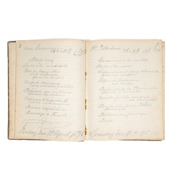 [Gastronomie/Hôtel bristol Berlin/Maxime Michelescou] Manuscrits et documents.