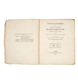 Nouvelles recherches sur la ville gauloise d'Uxellodunum,