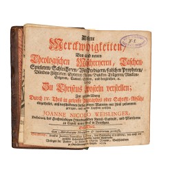Auserlesene Merckwürdigkeiten, von Alten und neuen theologischen marckschreyen,