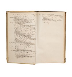 Ensemble des onze almanachs de J. J. Oberlin.