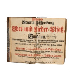 Historische general beschreibung von Ober und Nieder Elsass