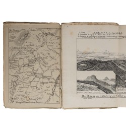 Panorama von Donon im Elsass.