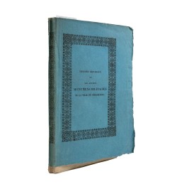 Mémoire historique sur les anciens monumens militaires de la ville de Strasbourg.