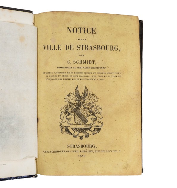 Notice sur la ville de Strasbourg.