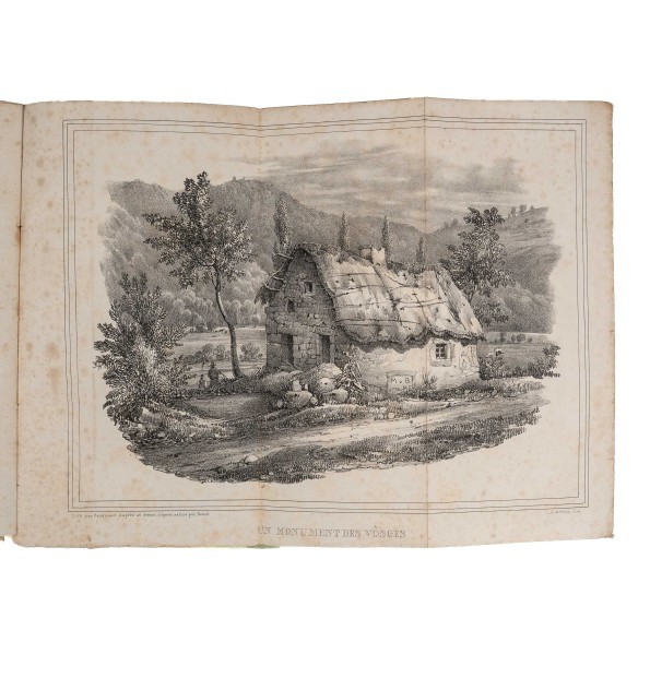 Niederbronn en 1770 ou un monument dans les Vosges,