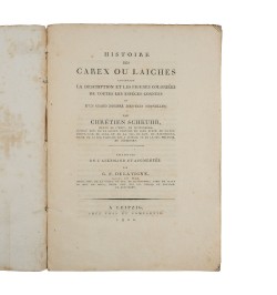 Histoire des Carex ou Laiches