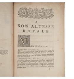 [Droit] A Son Altesse Royale.