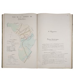 Statistique agricole du canton de Benfeld département du Bas-Rhin.