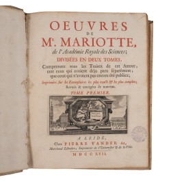 Œuvres de Mr. Mariotte,