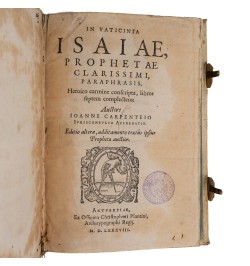 Isaiae, prophetae clarissimi,