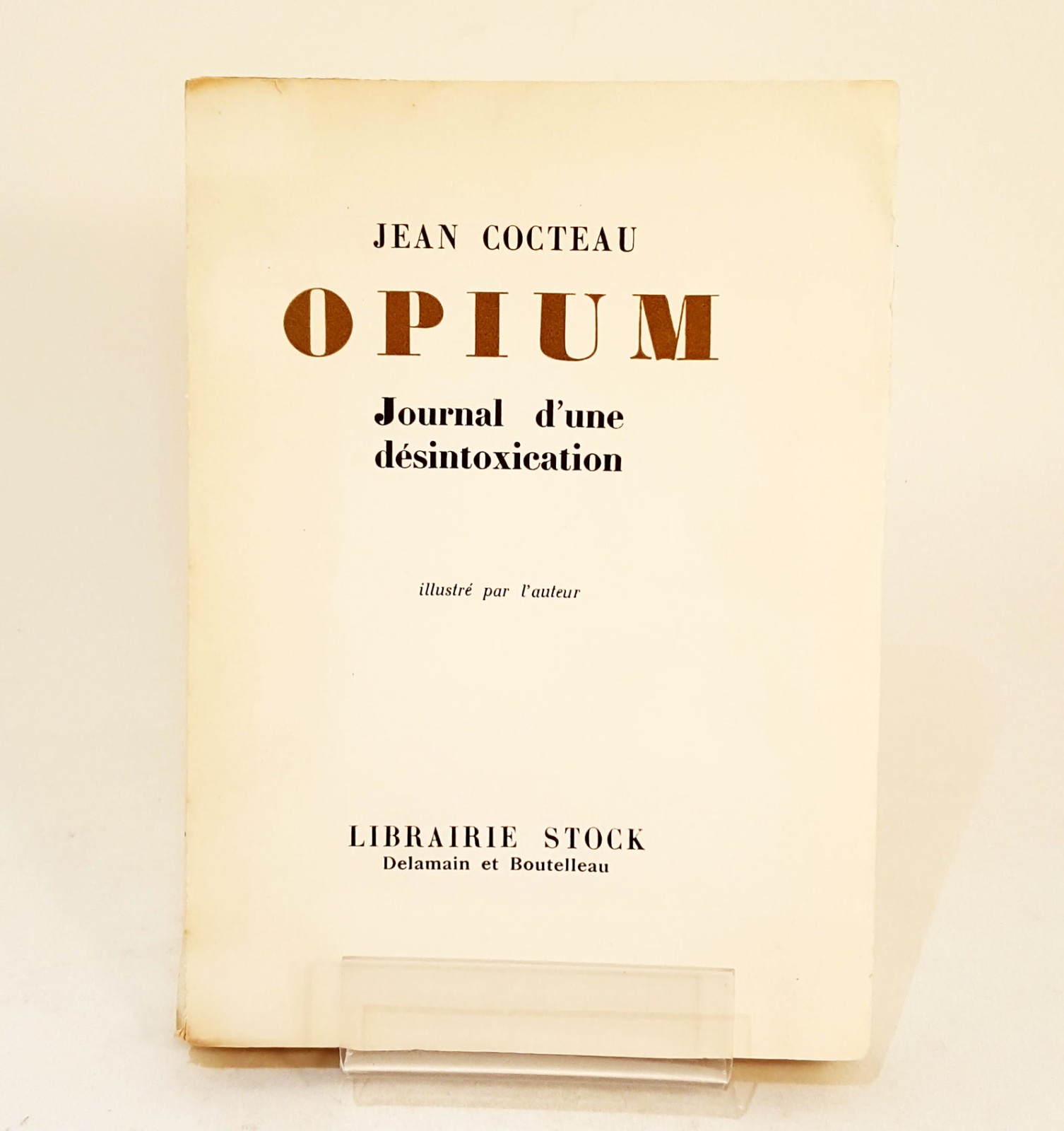 Opium. Journal d'une désintoxication.