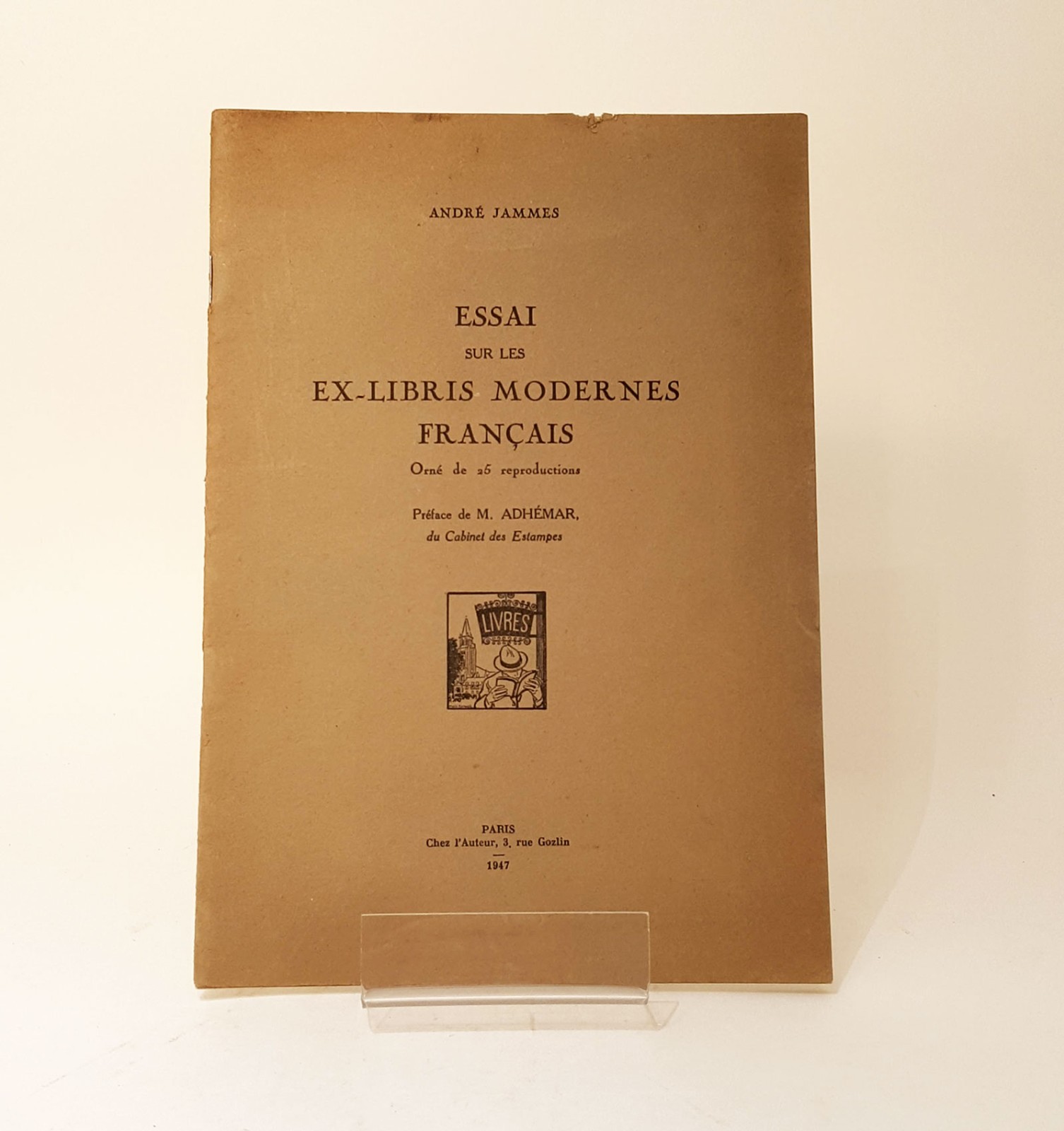 Essai sur les ex-libris modernes français... 