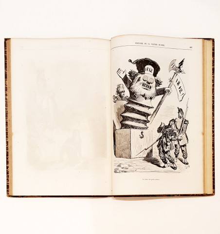 Histoire pittoresque, dramatique et caricaturale de la Sainte-Russie. 