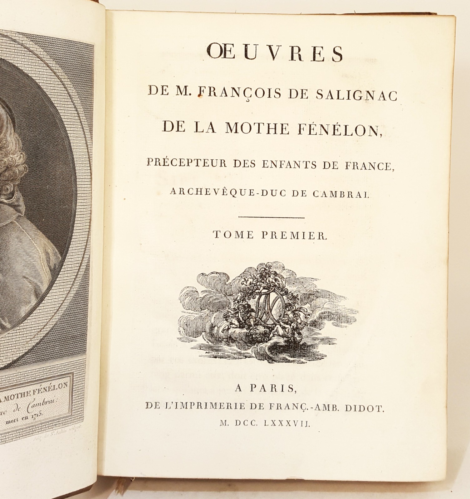 Œuvres de M. François de Salignac de la Mothe Fénélon,