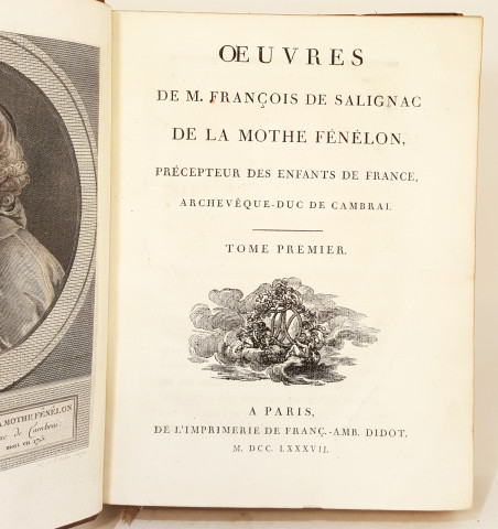 Œuvres de M. François de Salignac de la Mothe Fénélon,