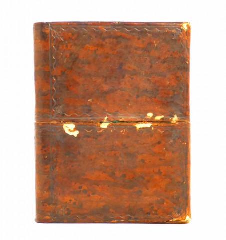 Livre de prières manuscrit du XVIIIe siècle.