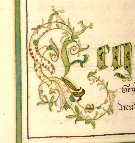Livre de prières manuscrit du XVIIIe siècle.